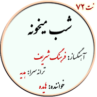 نت72. شب میخونه