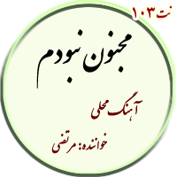 نت103. مجنون نبودُم
